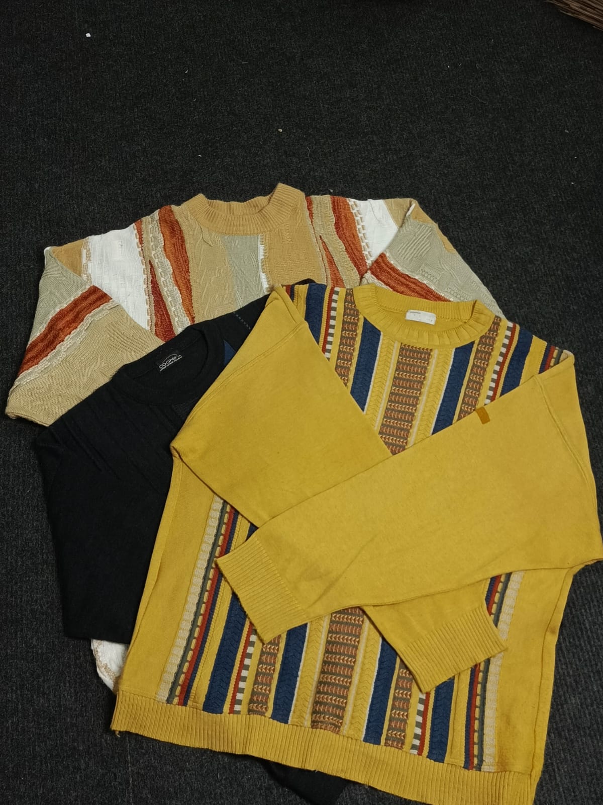 Coogi Style Sweater | 3D Strickmuster | Y2K Retro Streetwear