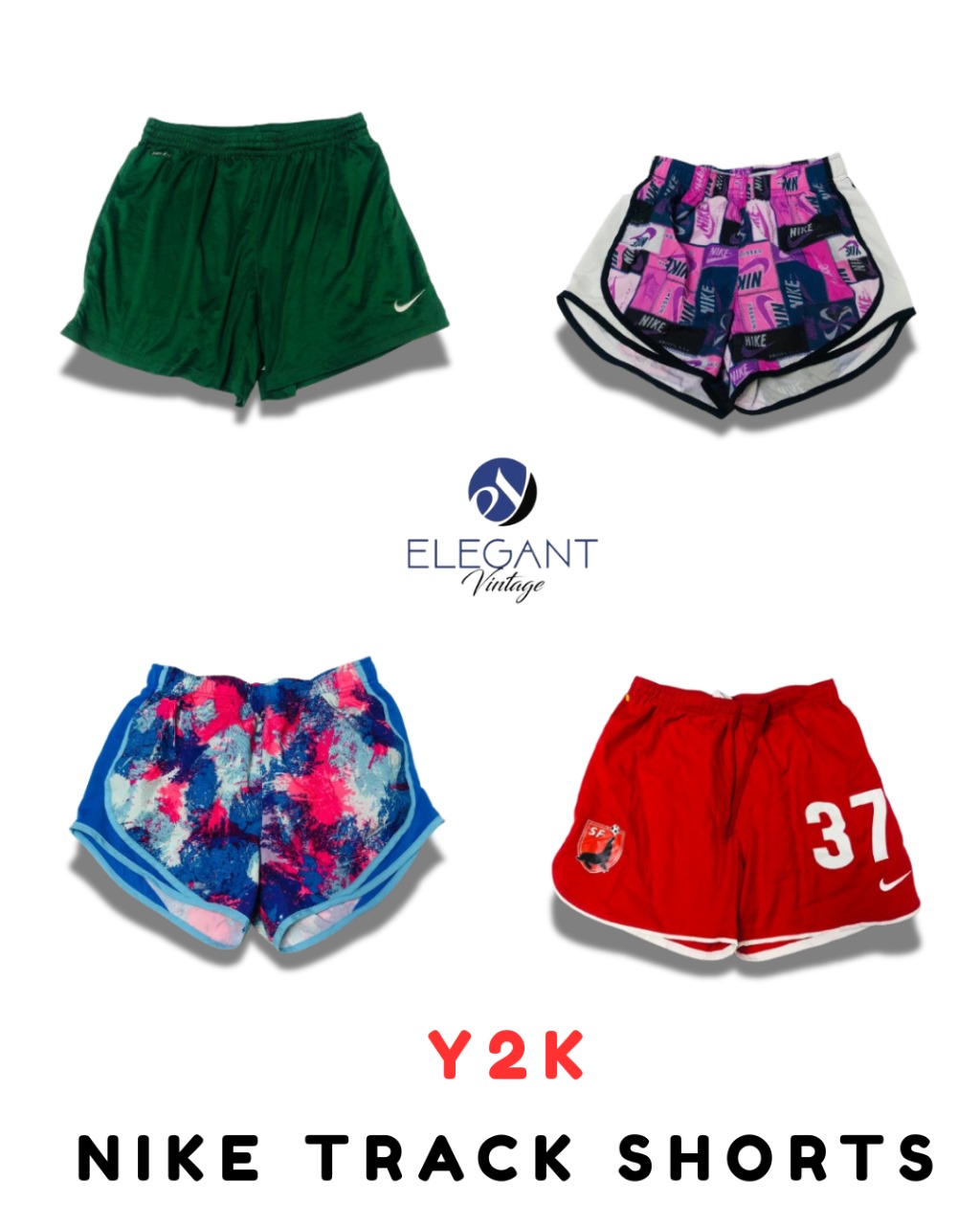 Y2K Nike Track Shorts - EV1859