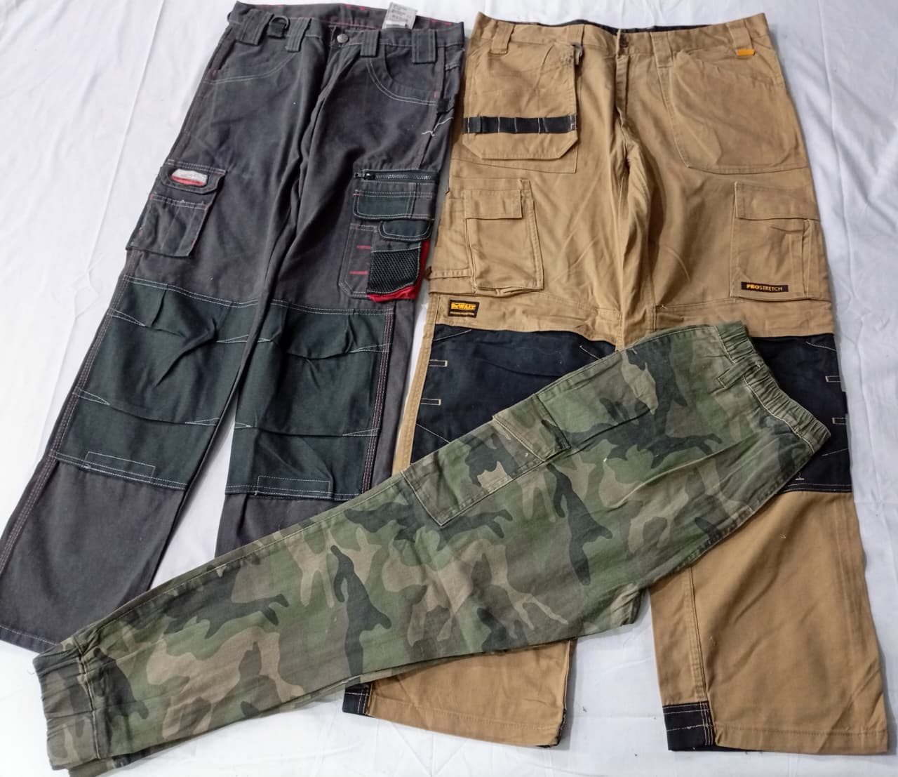 CR5816  Vintage Mix Branded Cargo Pants