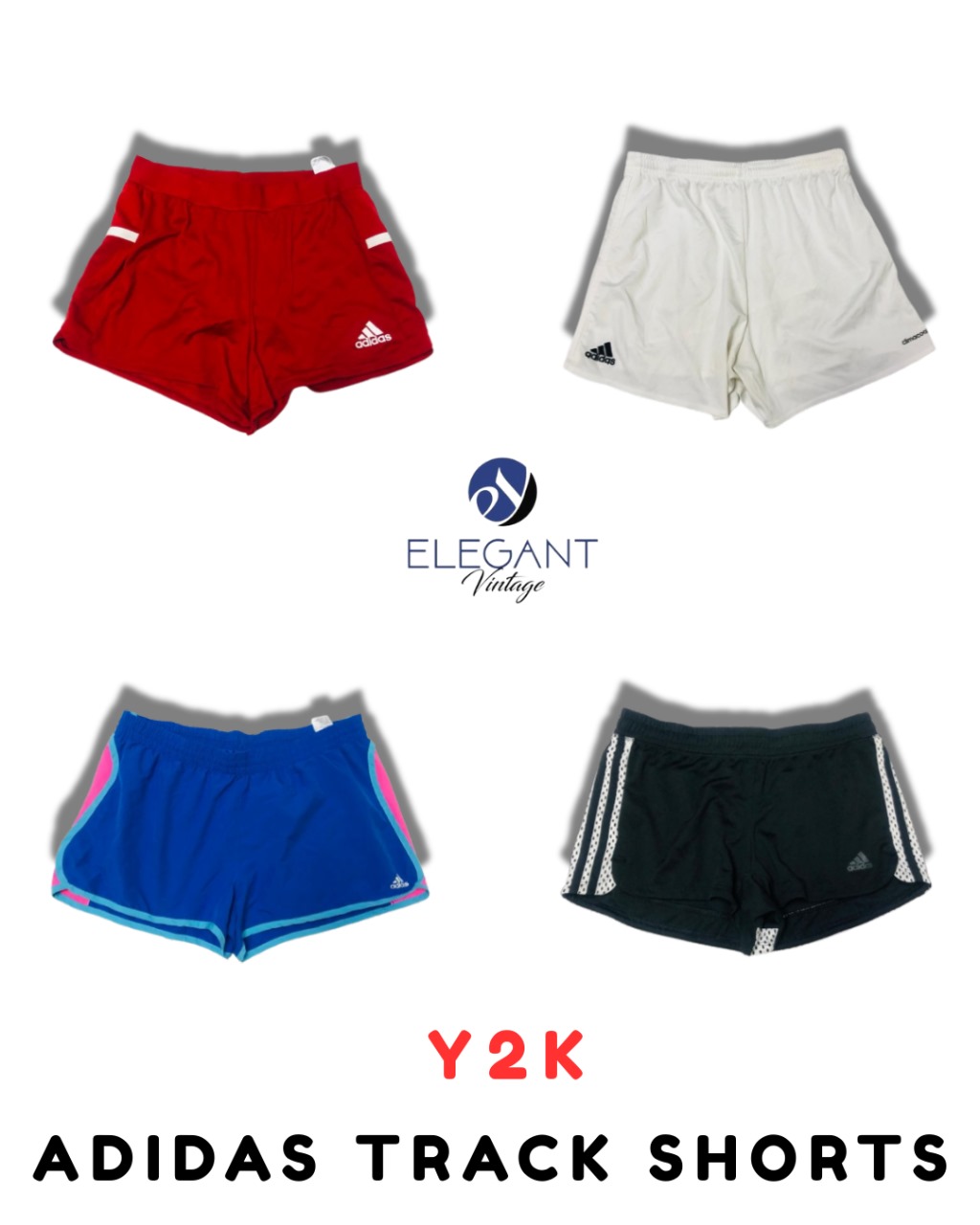 Y2K Adidas Track Shorts - EV1871