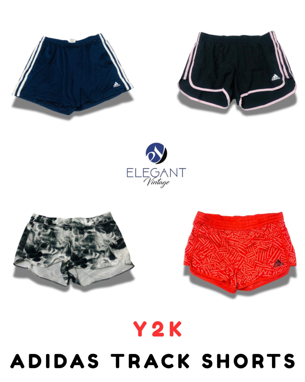 Y2K Adidas Track Shorts - EV1872