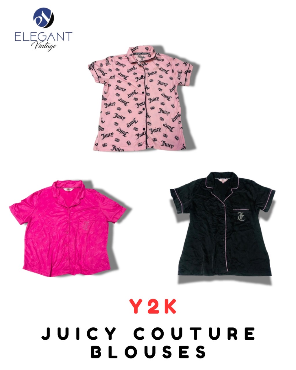 Y2K Juicy Couture Blouses - EV1876