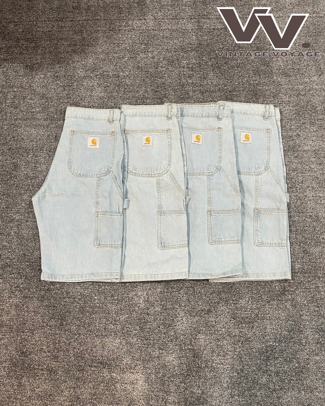 Shorts en denim léger relookés Carhartt #6126