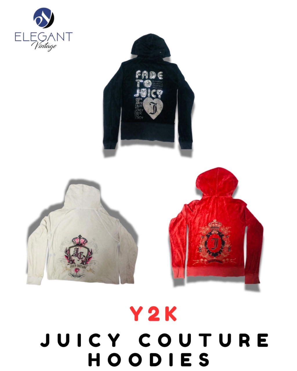 Y2K Juicy Couture Hoodies - EV1882