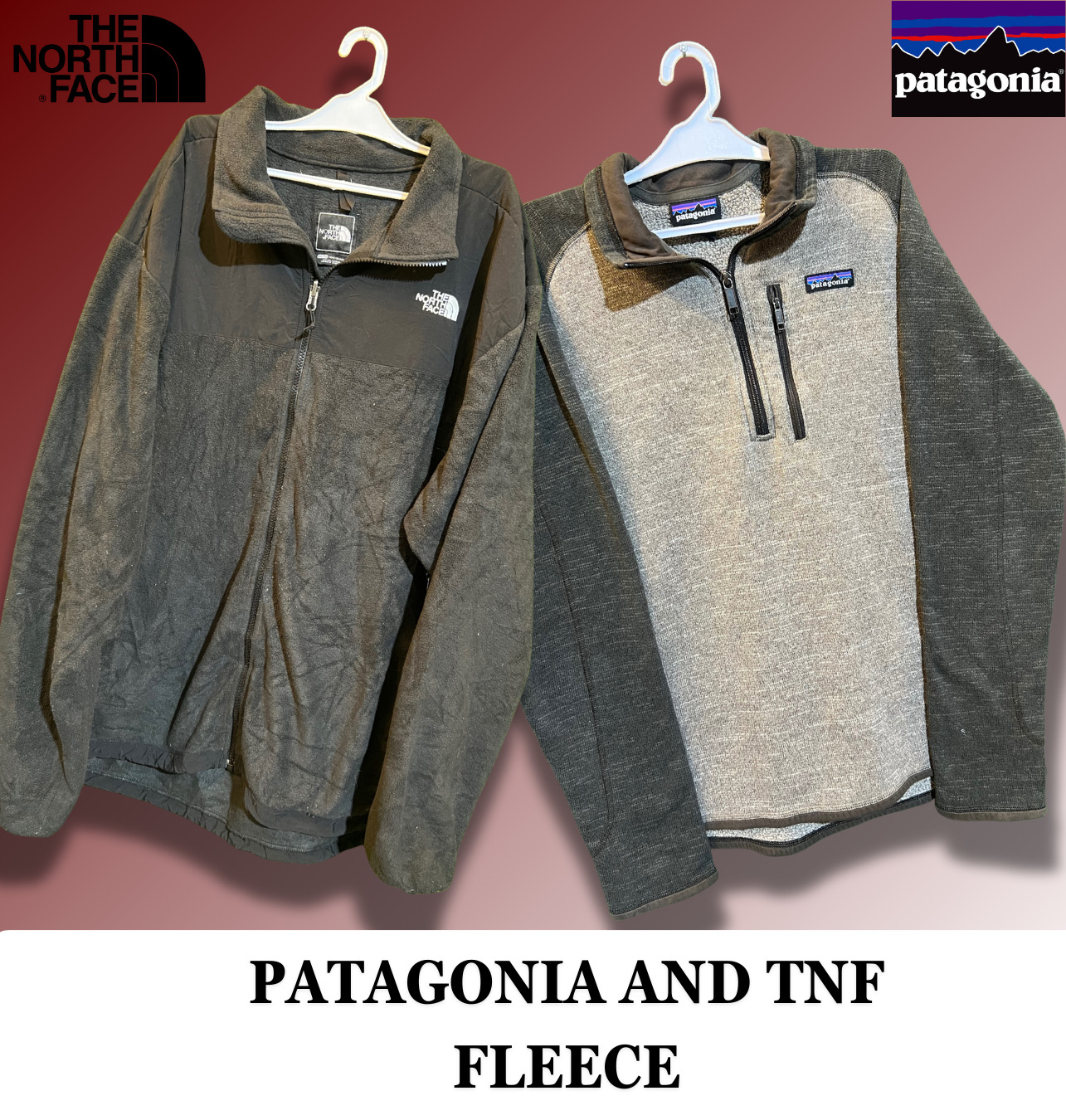 プレミアムパタゴニアとTNFフリース