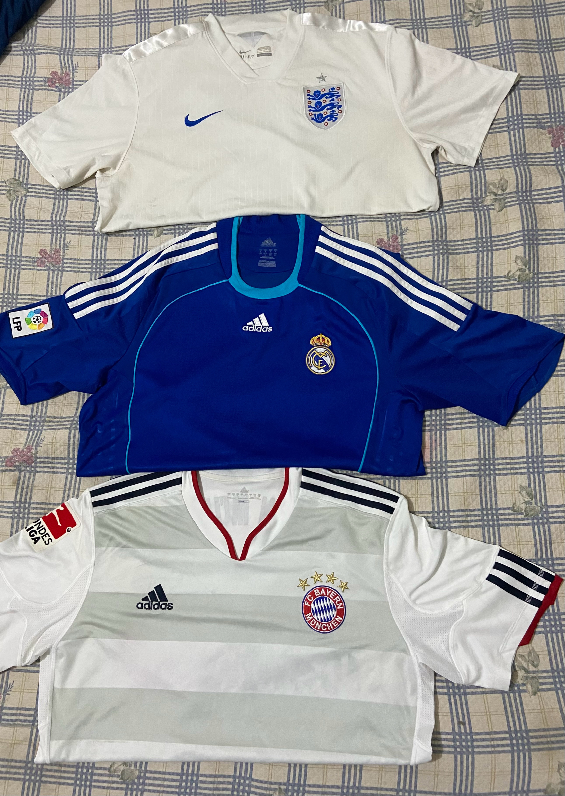 サッカー ヴィンテージ ジャージ Tシャツ メンズ用