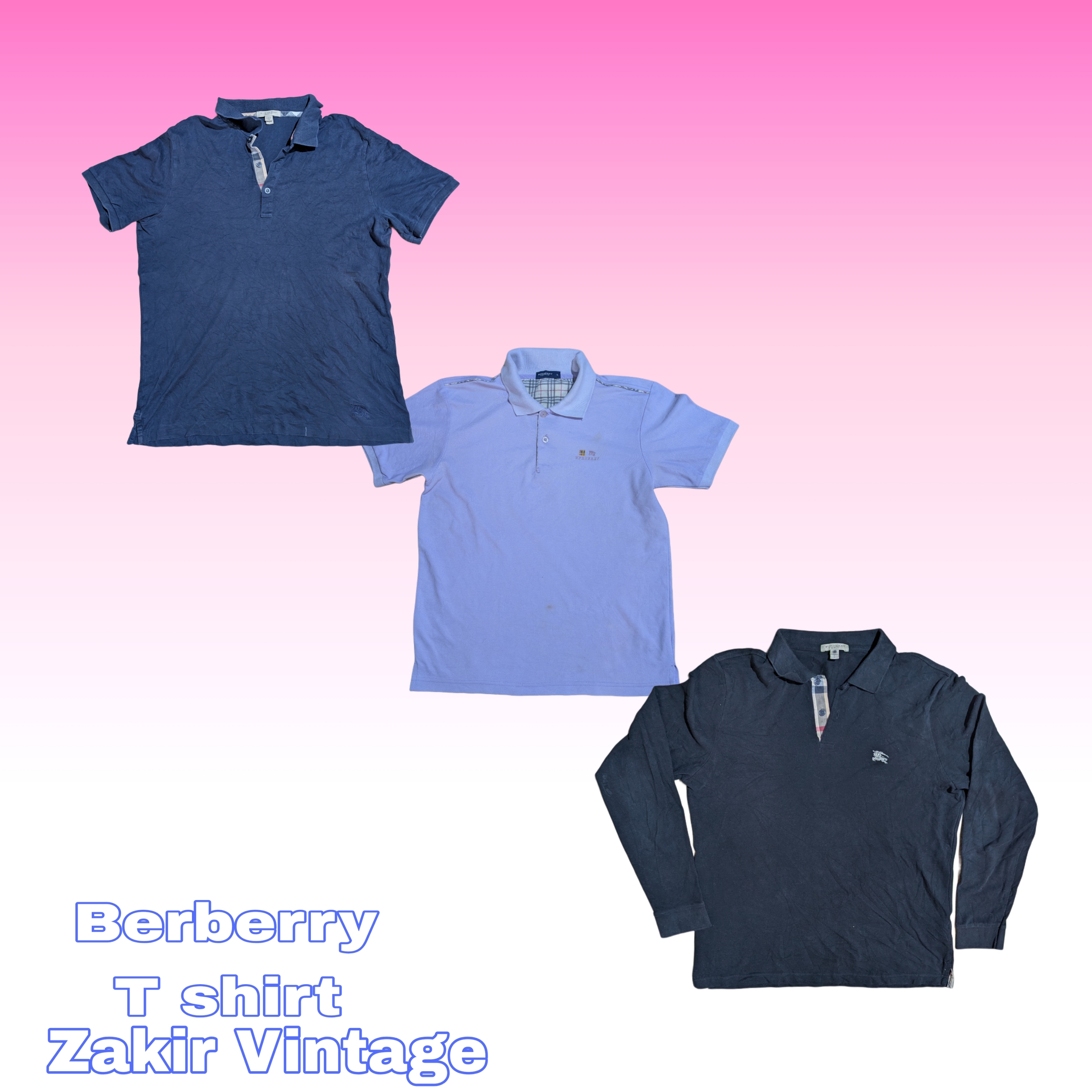 Burberry Coller T shirt