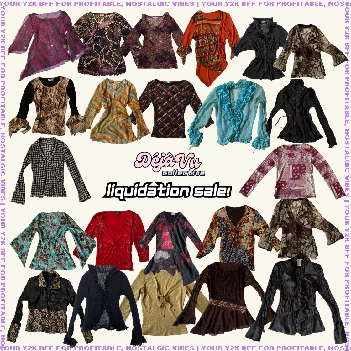 Y2K Long Sleeves Tops (DVC Liquidation #6)