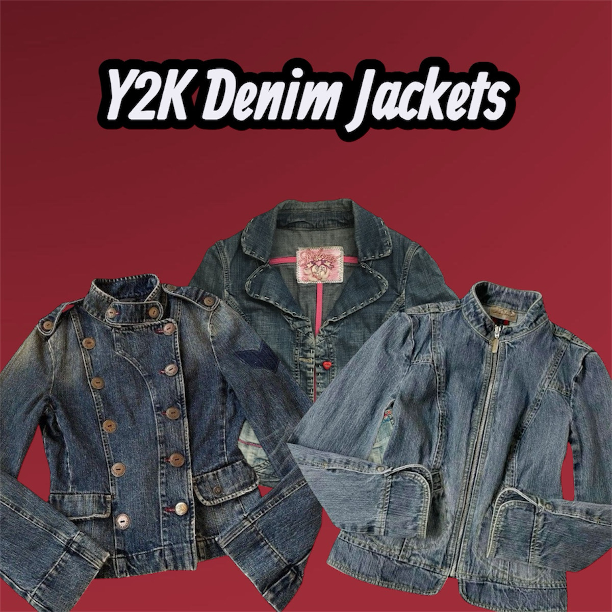Y2K Denim Jackets - e1 (06/01)