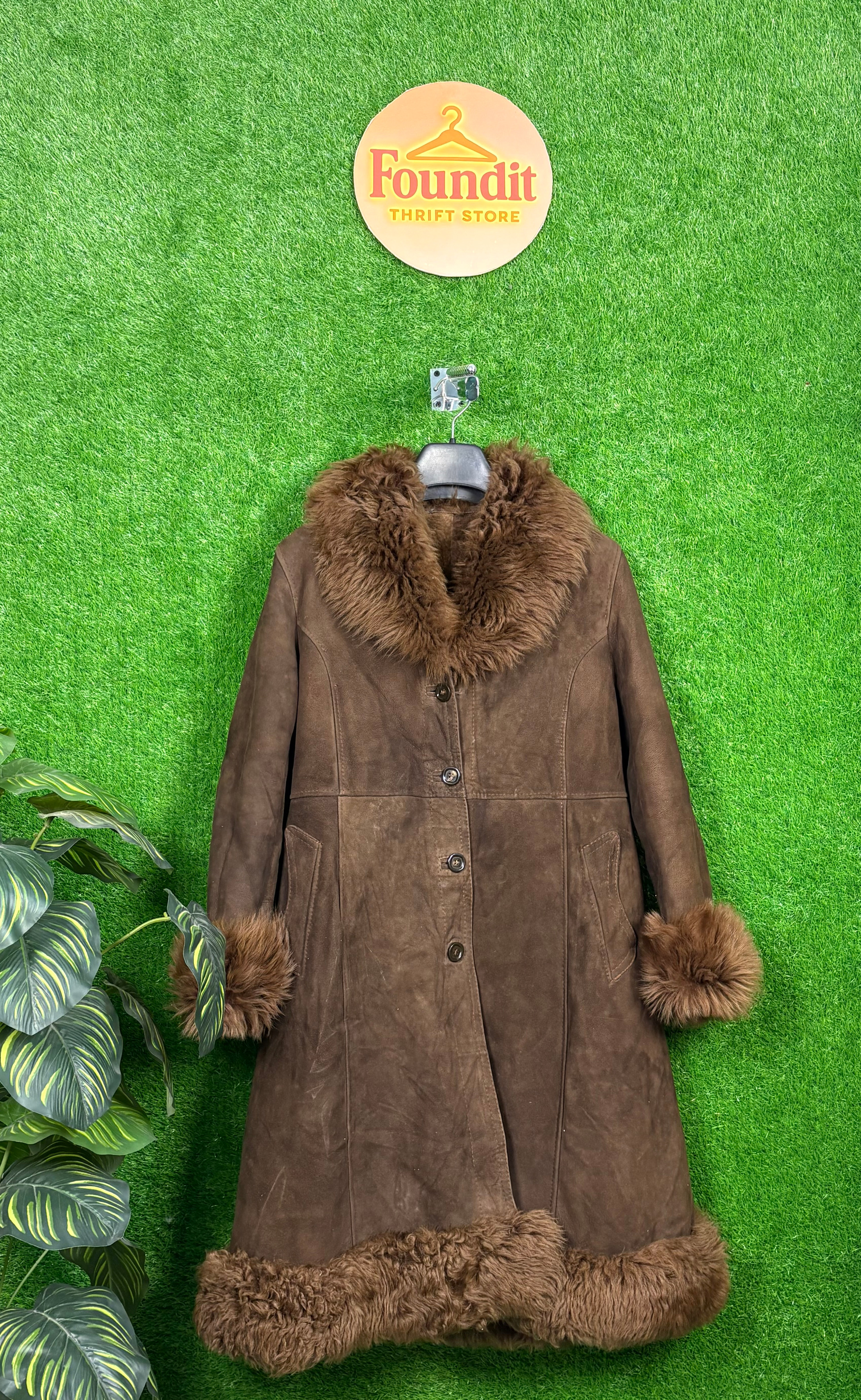 Y2K Style Afghan Coat | FO-22