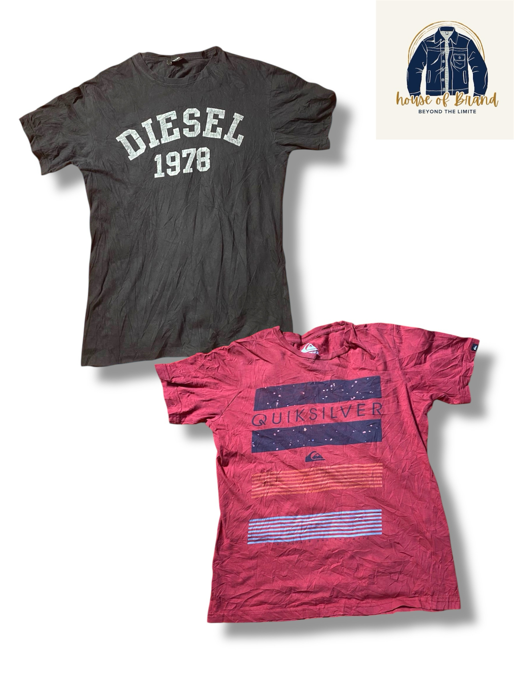 Diesel napapijri and more branded t shirts