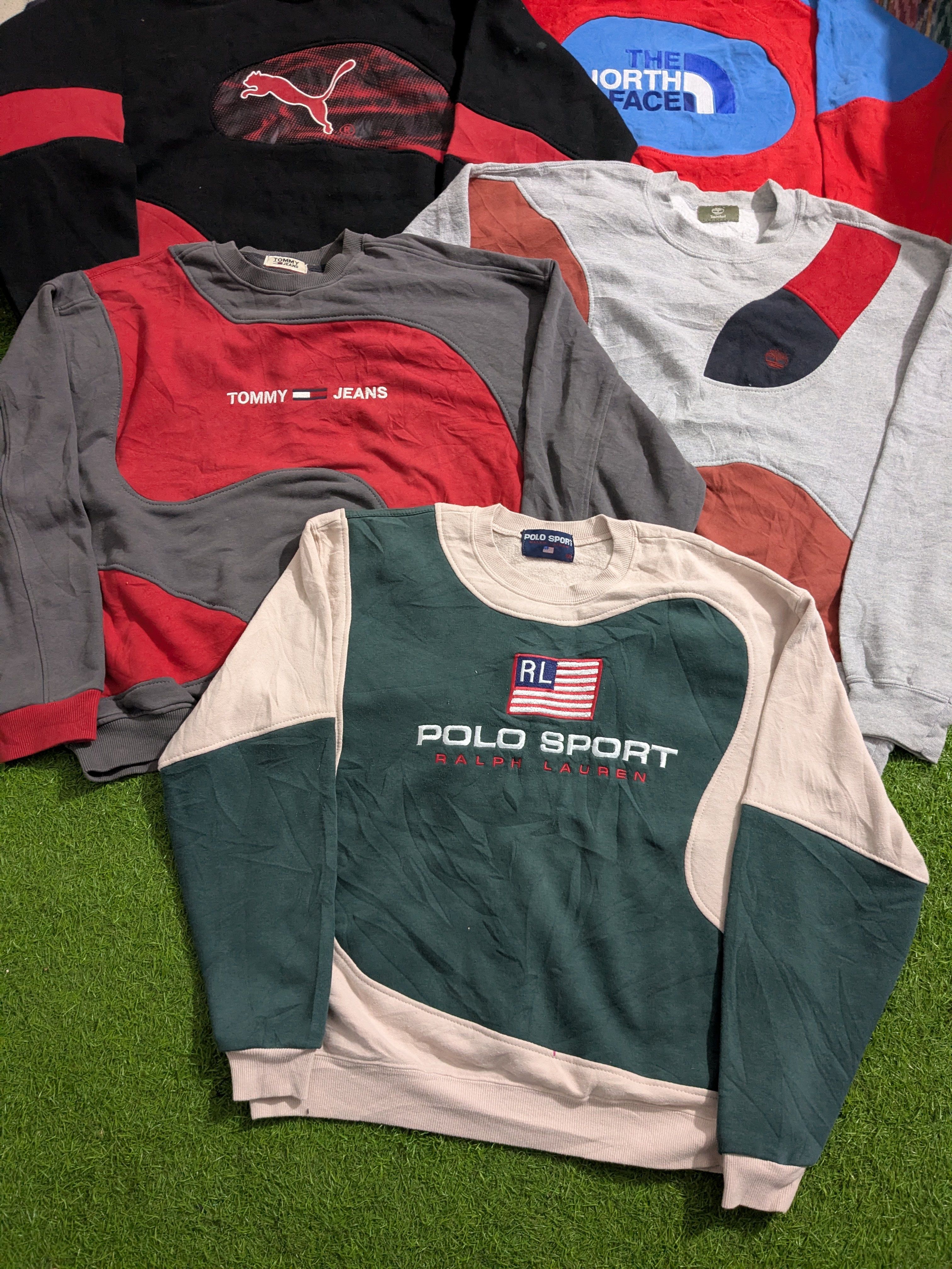 Upcycle Mixed branded sweatshirt