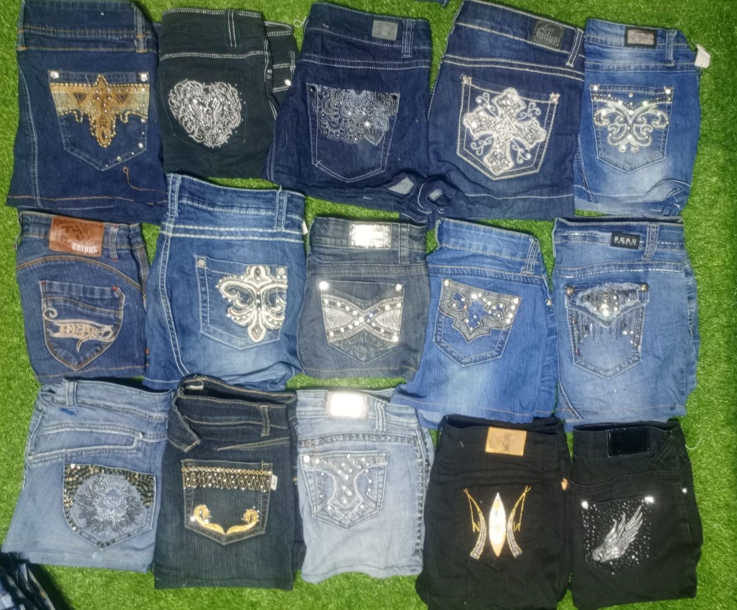 ANGELS JEANS AND OTHER MIX BRANDS MINI SKIRTS (ID 02)