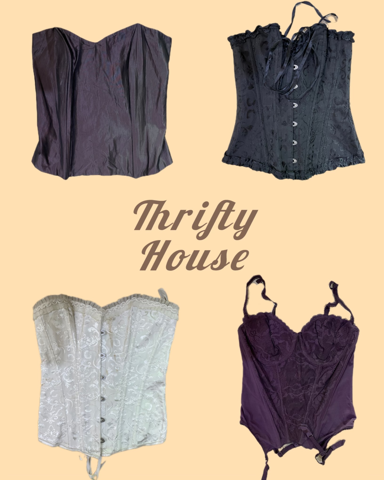 Y2k Corset Tops(TH/048)