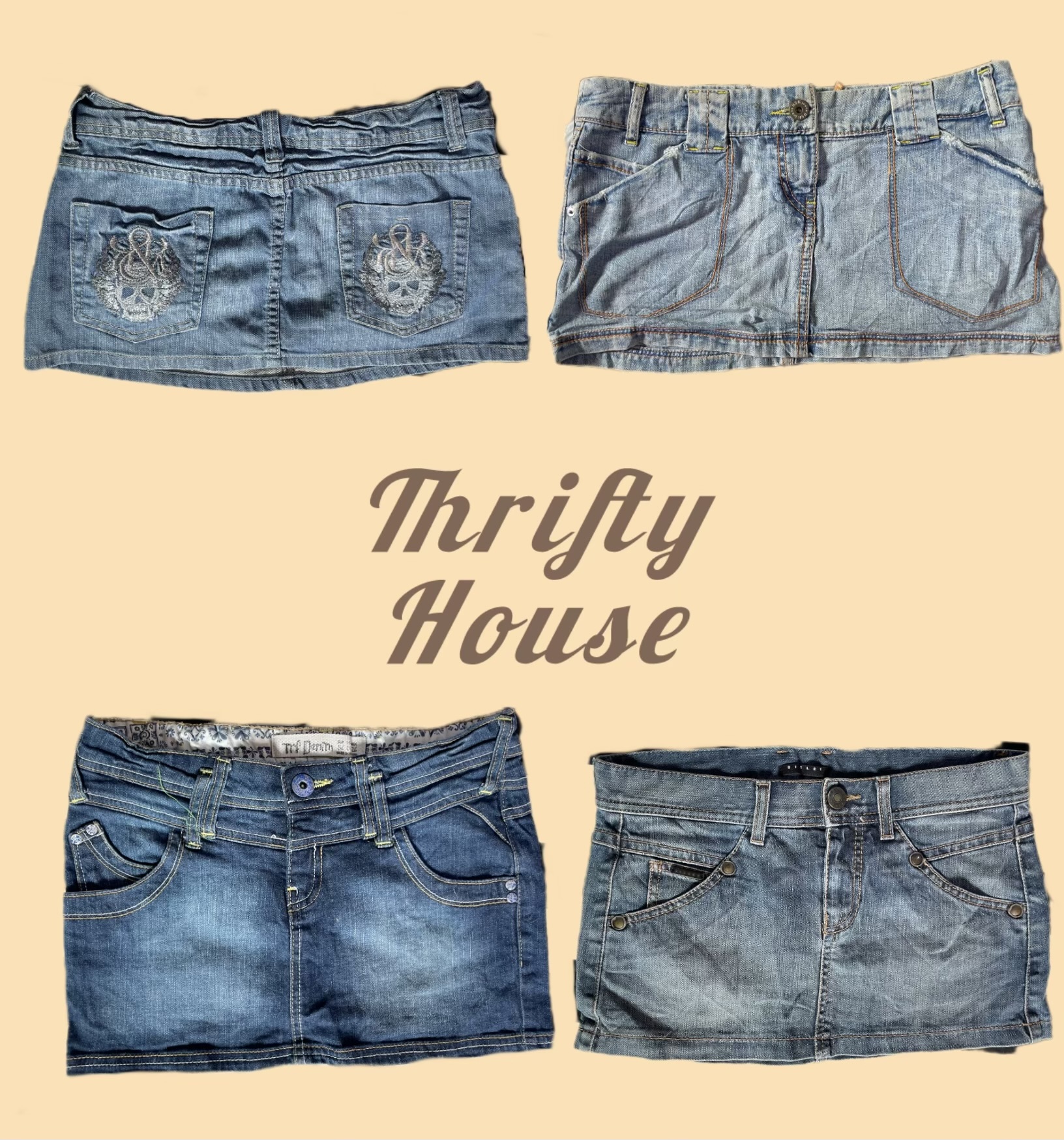 Sexy Denim Mini Skirts(TH/050)