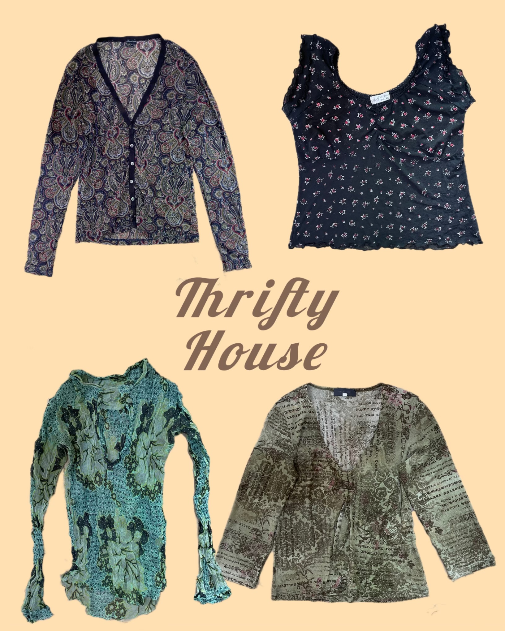 Darker Tone Y2k Tops(TH/051)