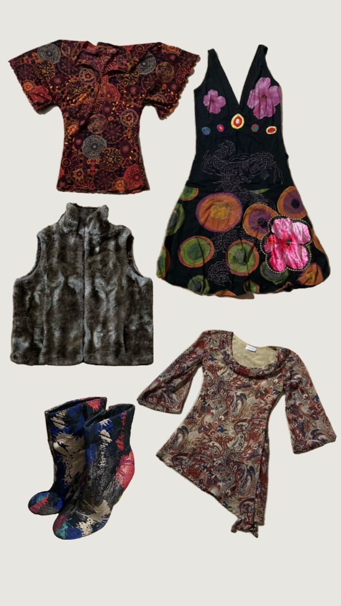 Set in stile boho Y2k