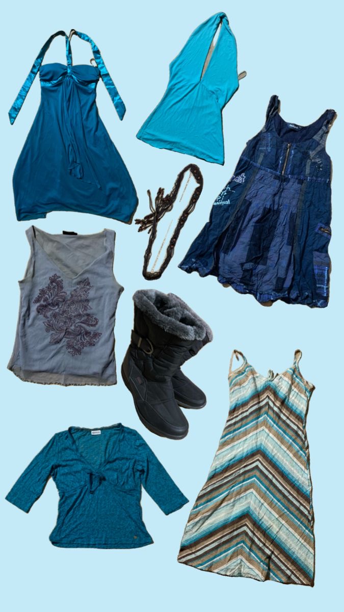 Set Tema Y2k AquaBlue