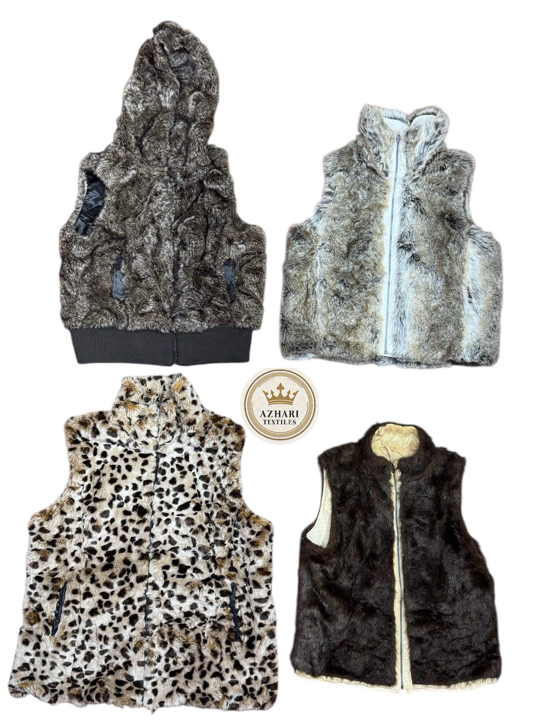 Y2K fur animals coat 07 pcs At 285