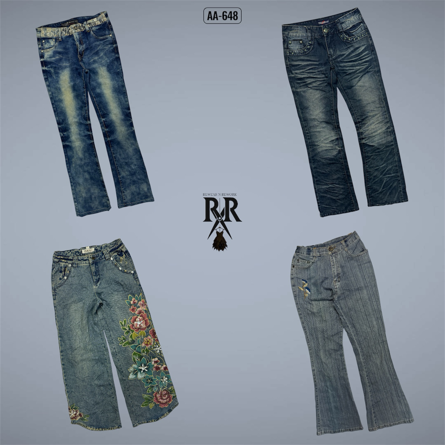 Y2K Britney Era Denim Jeans (AA-648)