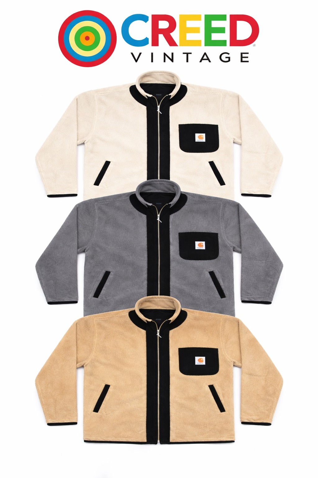 CR1112  Upcycled Fleece  Jacket