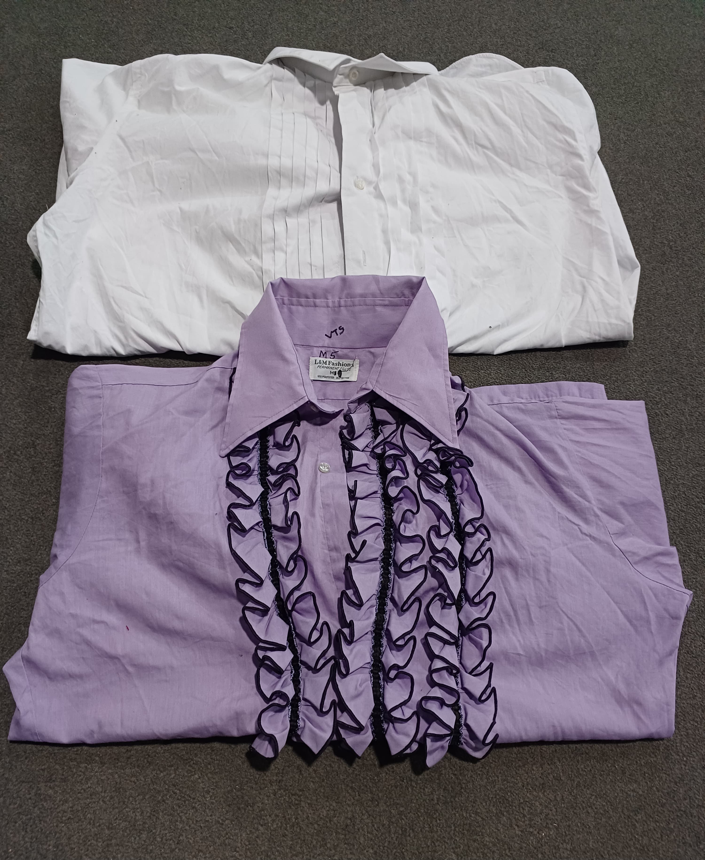 Tuxedo Button Up Shirt