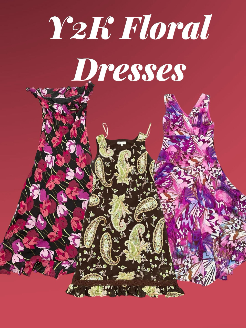 Robe florale Y2K - e4 (07/01)