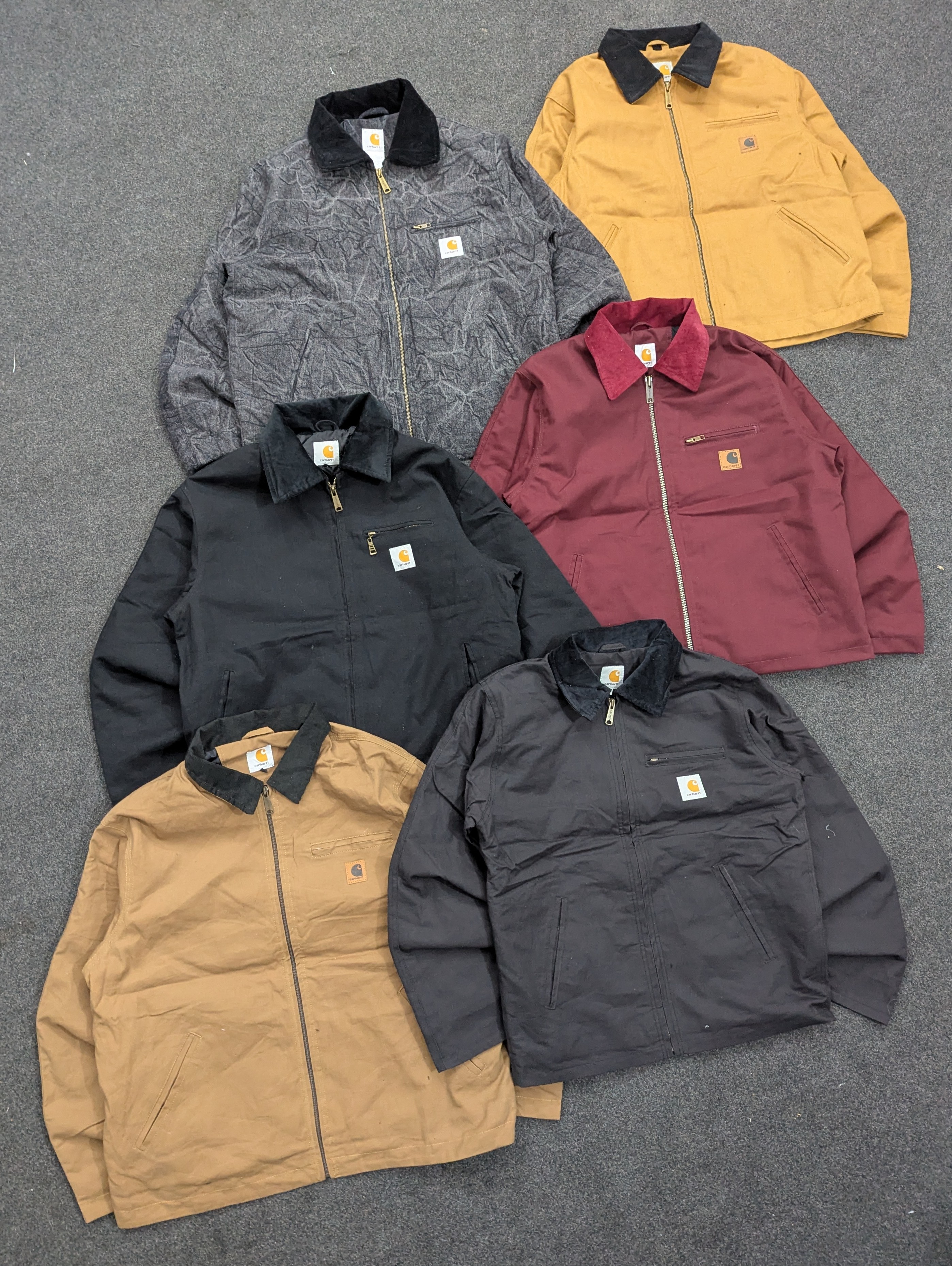Carhartt Detroit Rework Style Jackets (10 pcs), (C-005)