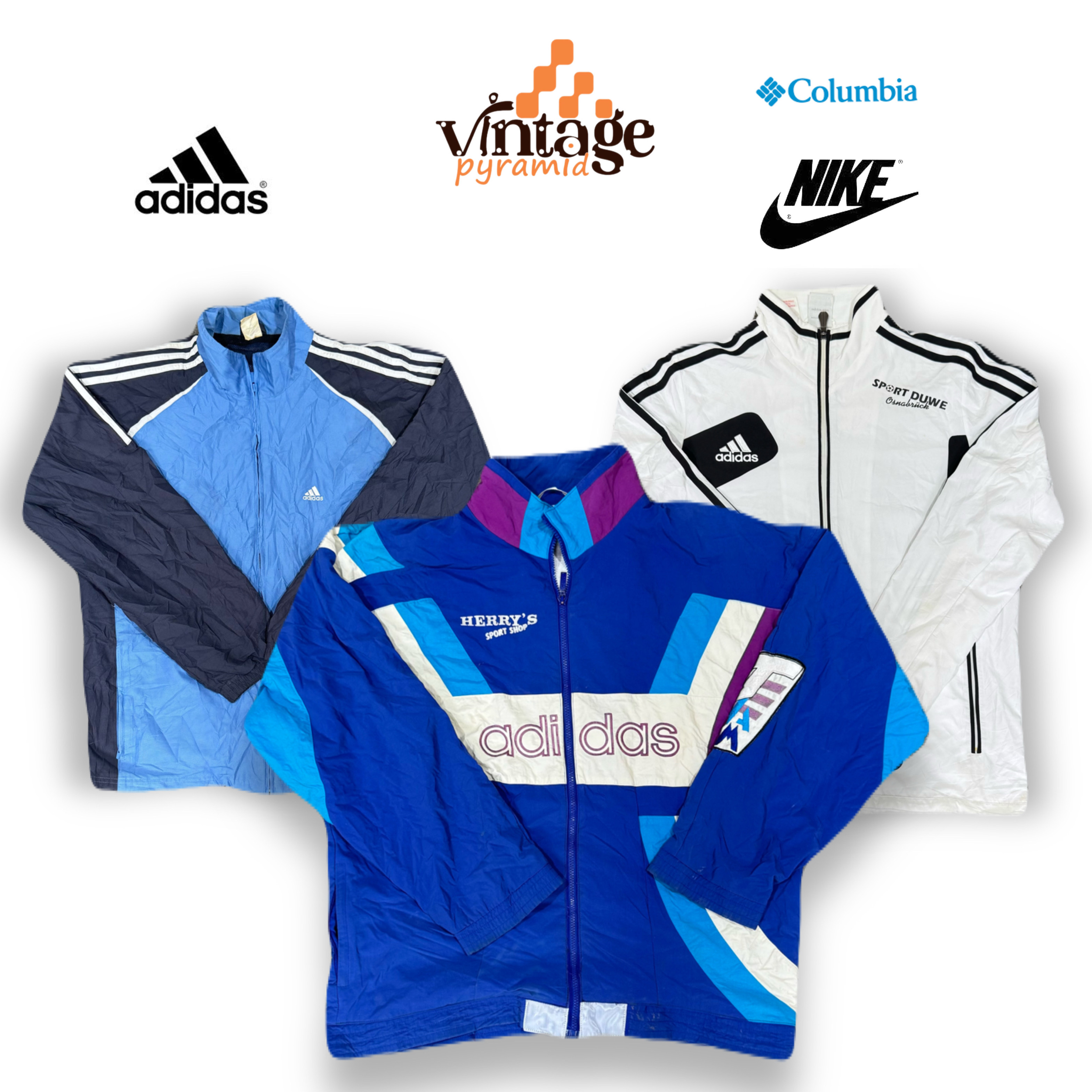 VPX943 ヴィンテージ ブランド ジャケット Nike,Adidas,Columbia,Puma