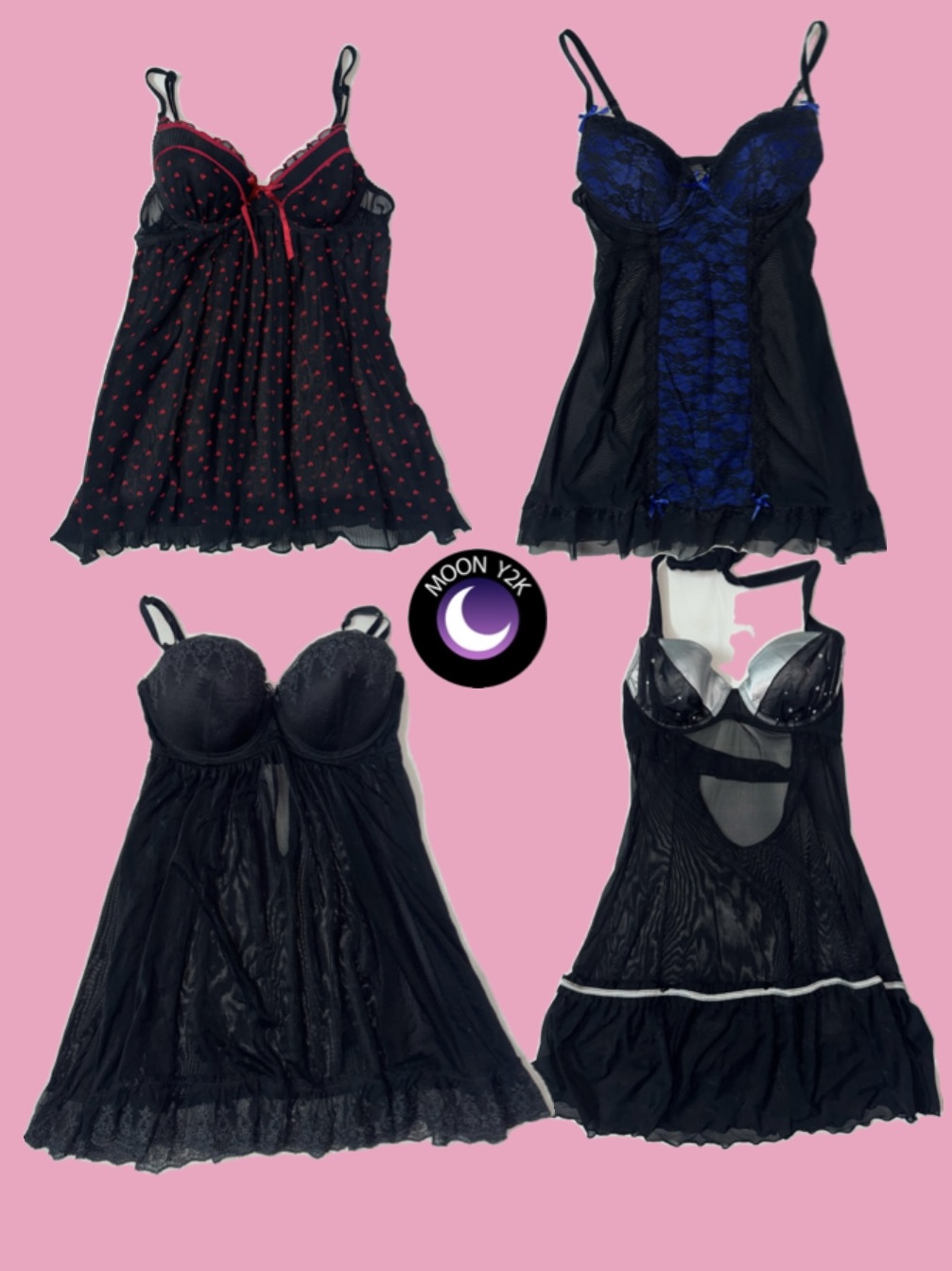 Y2K Lets get intimate Baby Doll Tops (M-951)