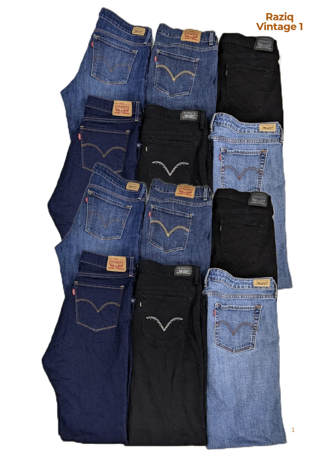 💥 RV1675 Women Levi's Bootcut Jeans