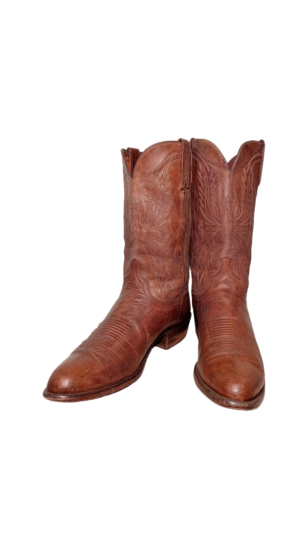 MV378# Famous Brand Vintage Cowboy Boots