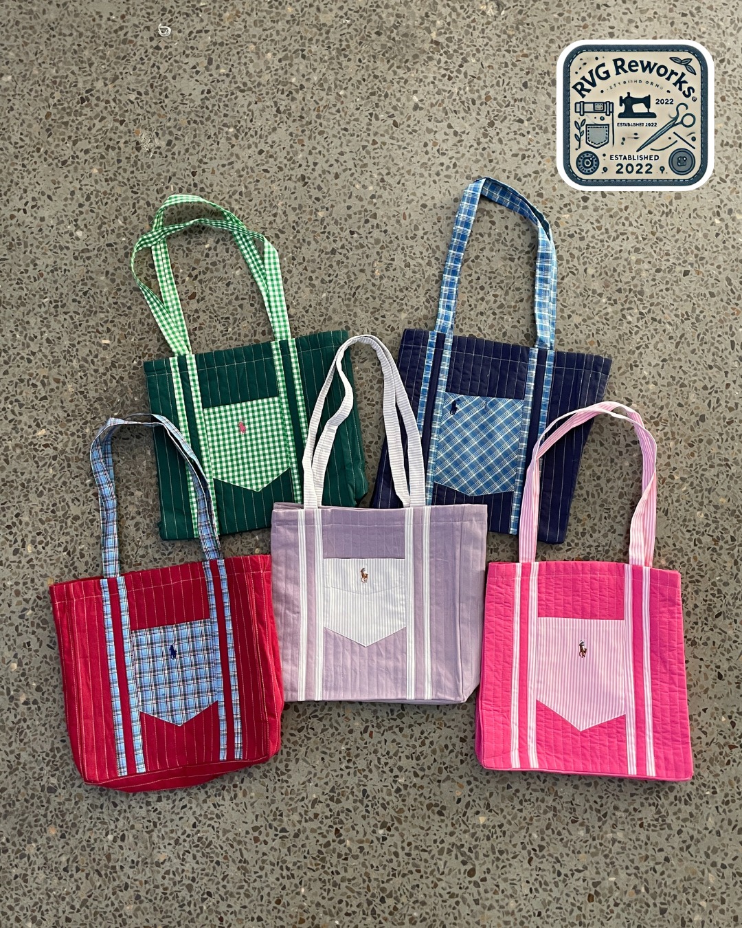 Sac fourre-tout RL upcyclé