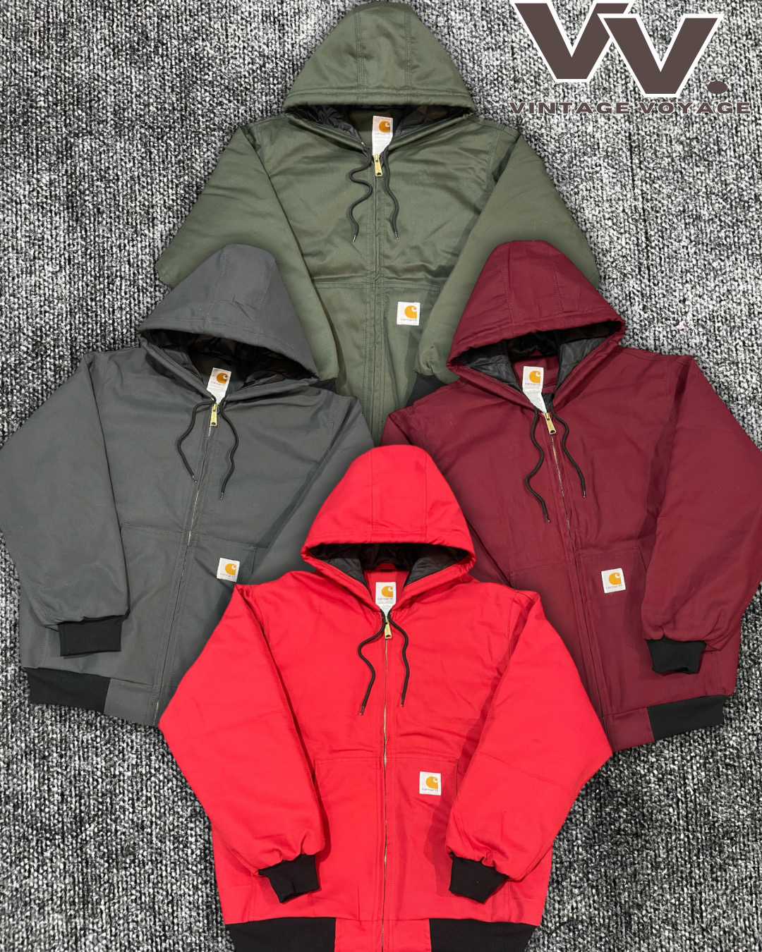 Carhartt reworked style mix colour active jackets #8126