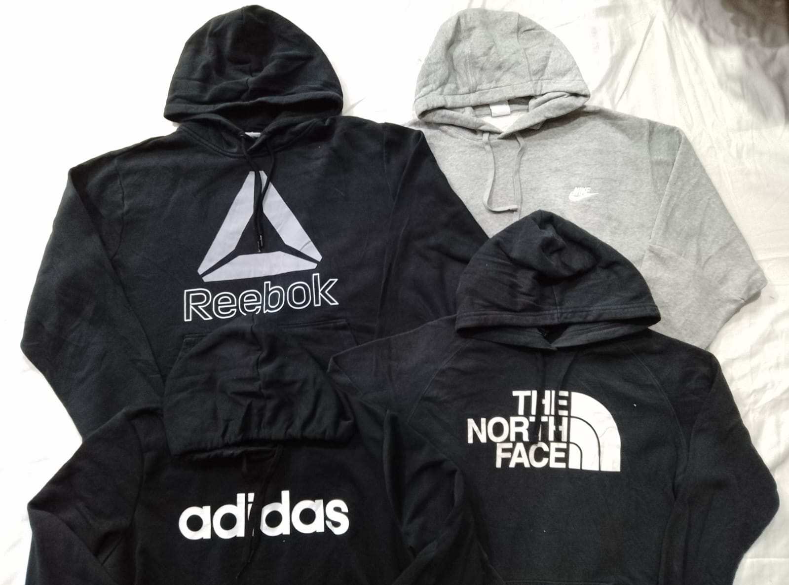 CR5869   ヴィンテージミックスブランドフーディ