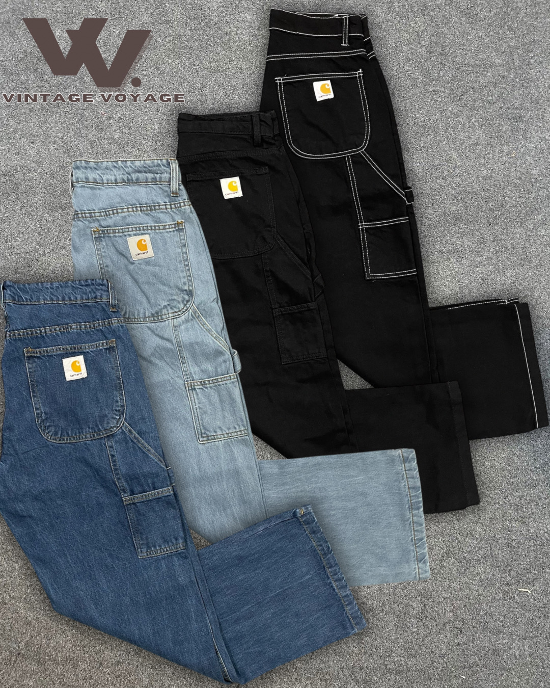 Carhartt reworked style mix colour pants #8126