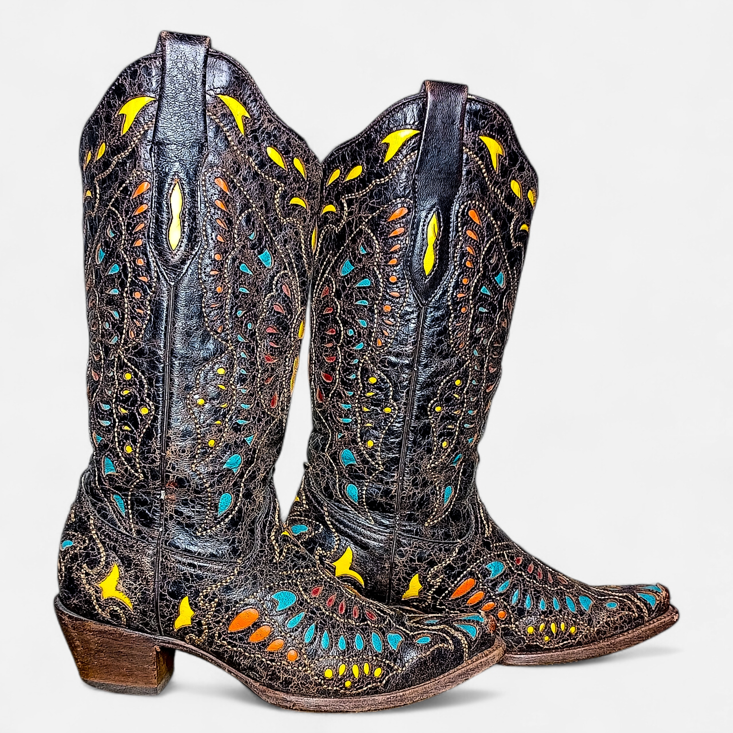 SA#389 Corral-Laredo-Ariat und weitere Vintage Cow..