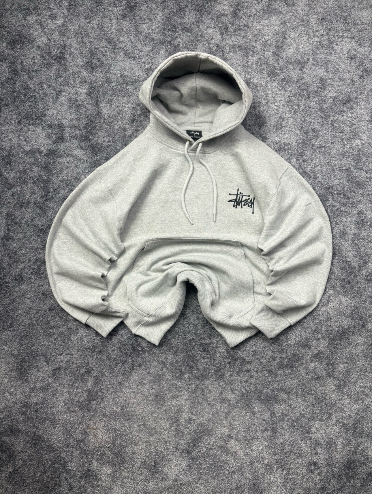 Rework style stussy grey hoodies