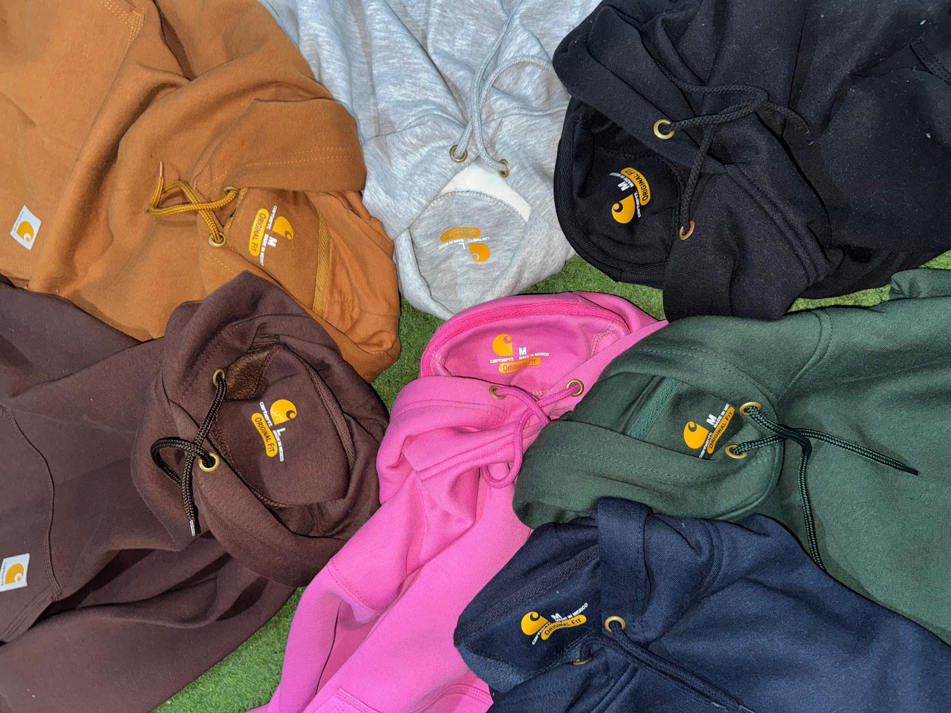 Rework style mix colour carhartt hoodies
