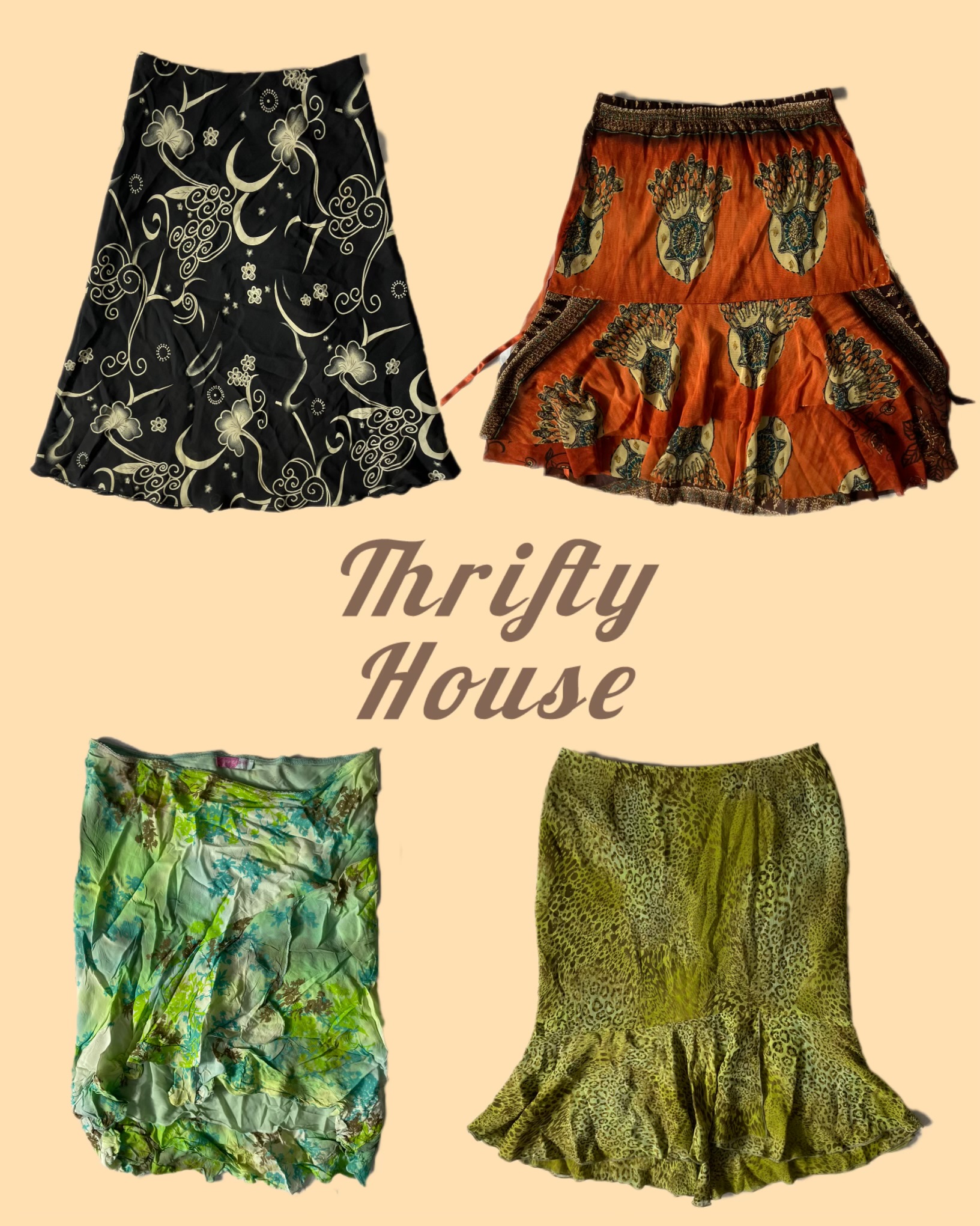 Gothic Style Y2k Skirts(TH/209)