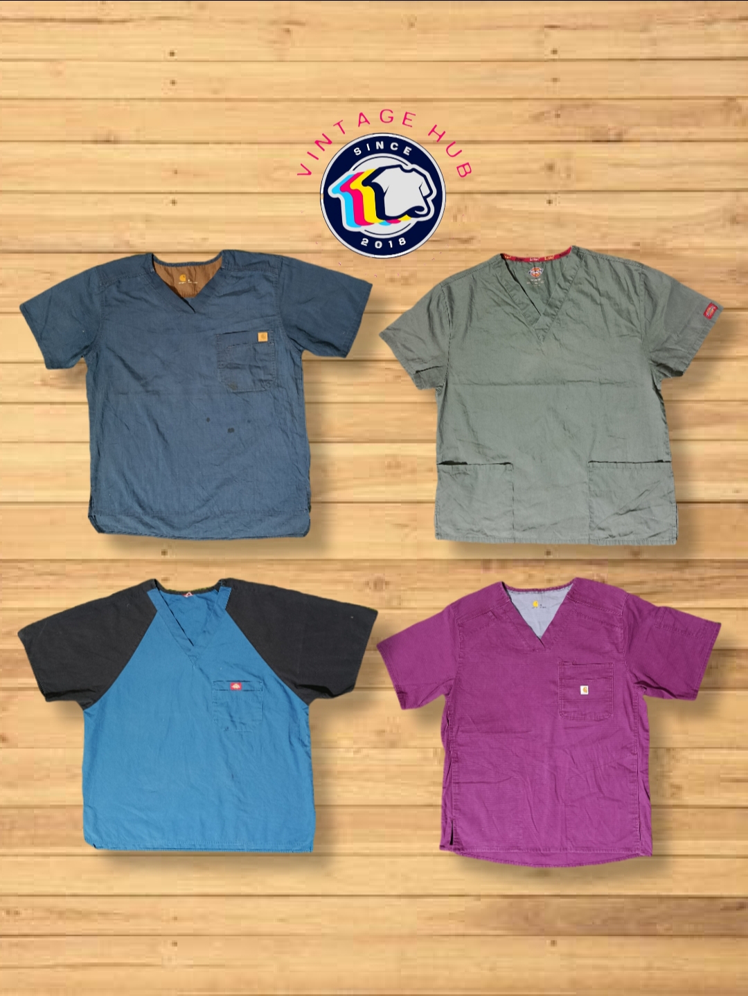 Carhartt Dickies Scrub Top