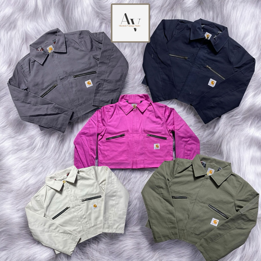 Carhartt rework style cropped jackets in all colour
