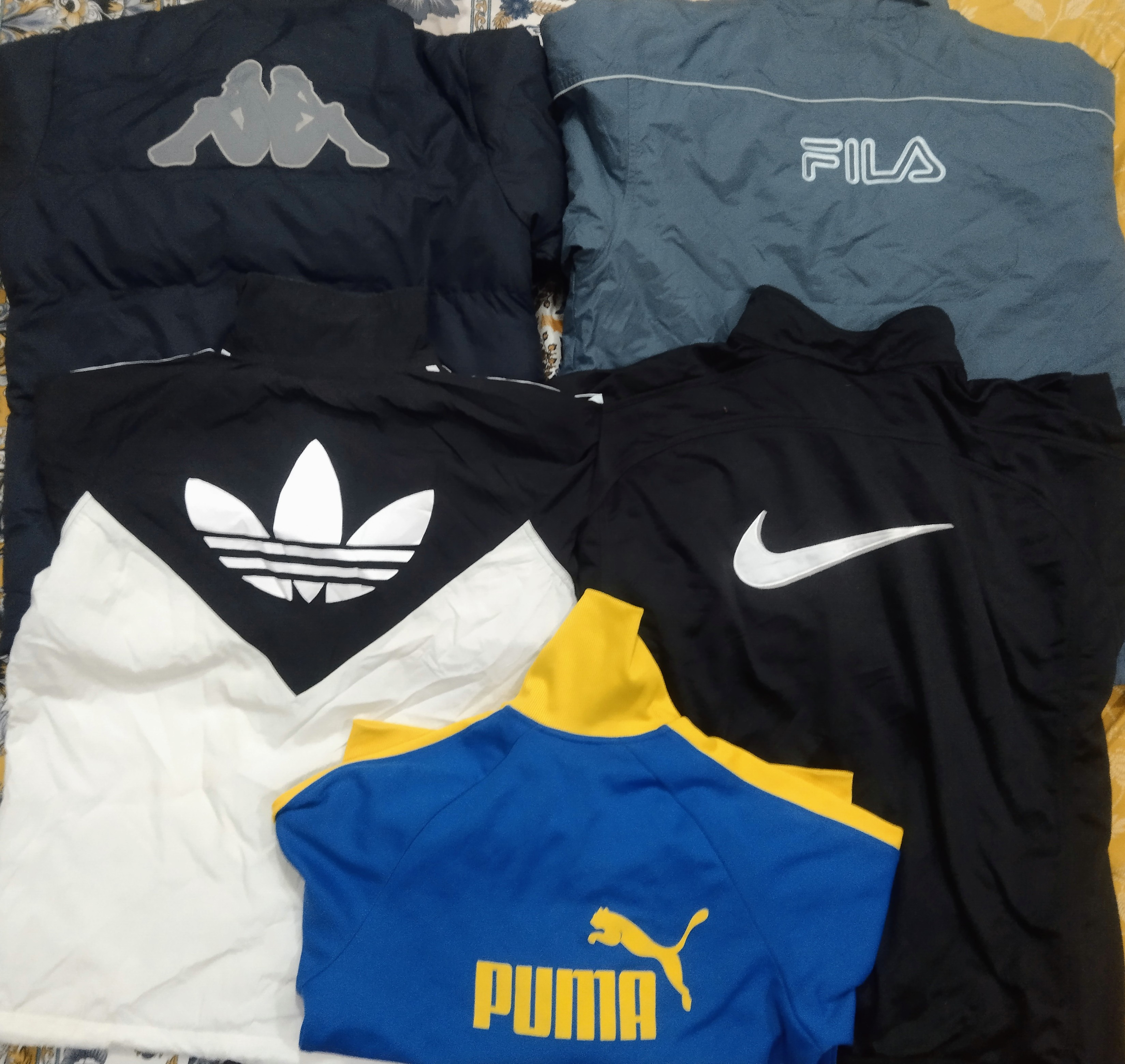 Mix-Joggingjacke mit Logo