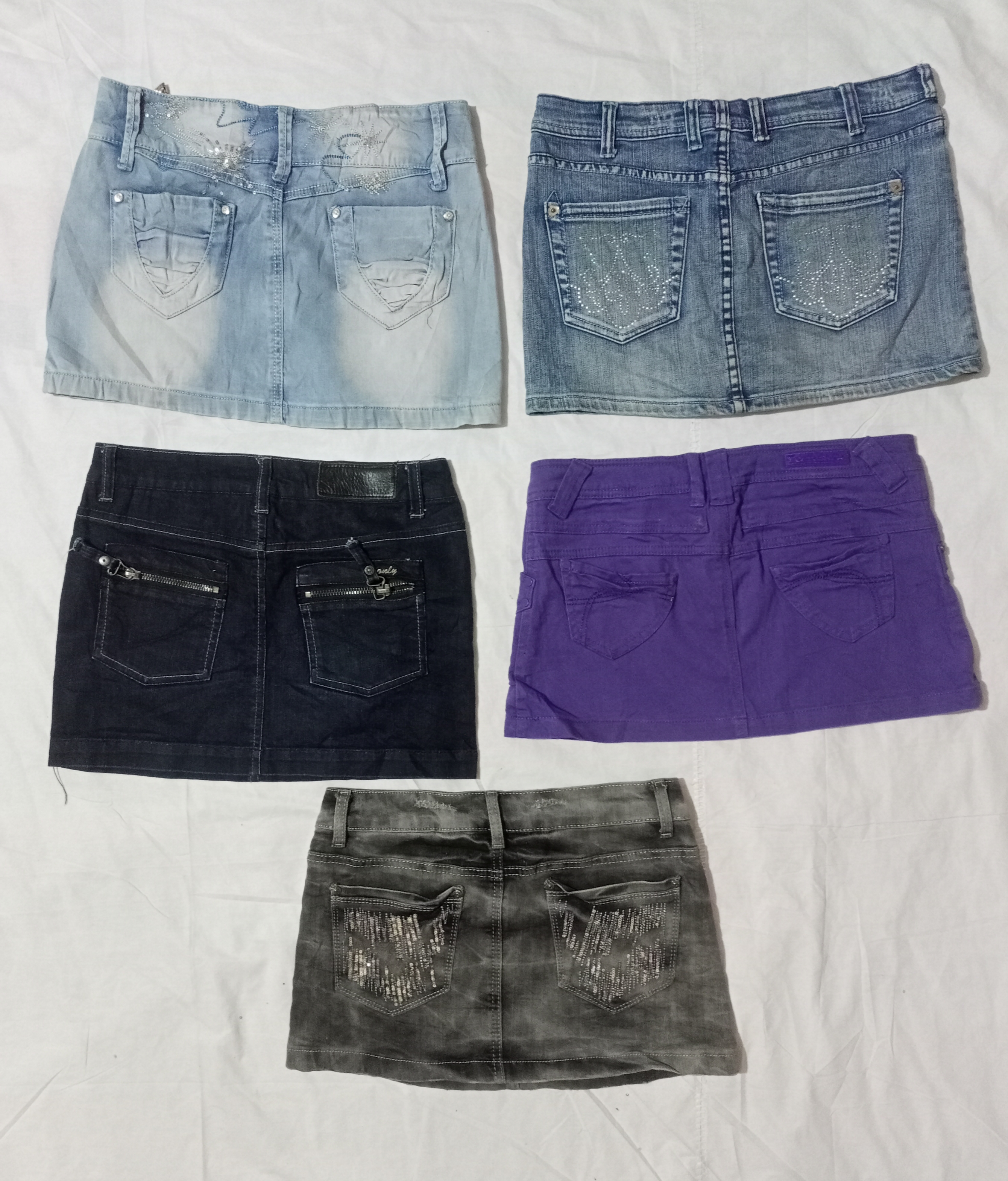 L101 Ladies Y2k Mini Skirts