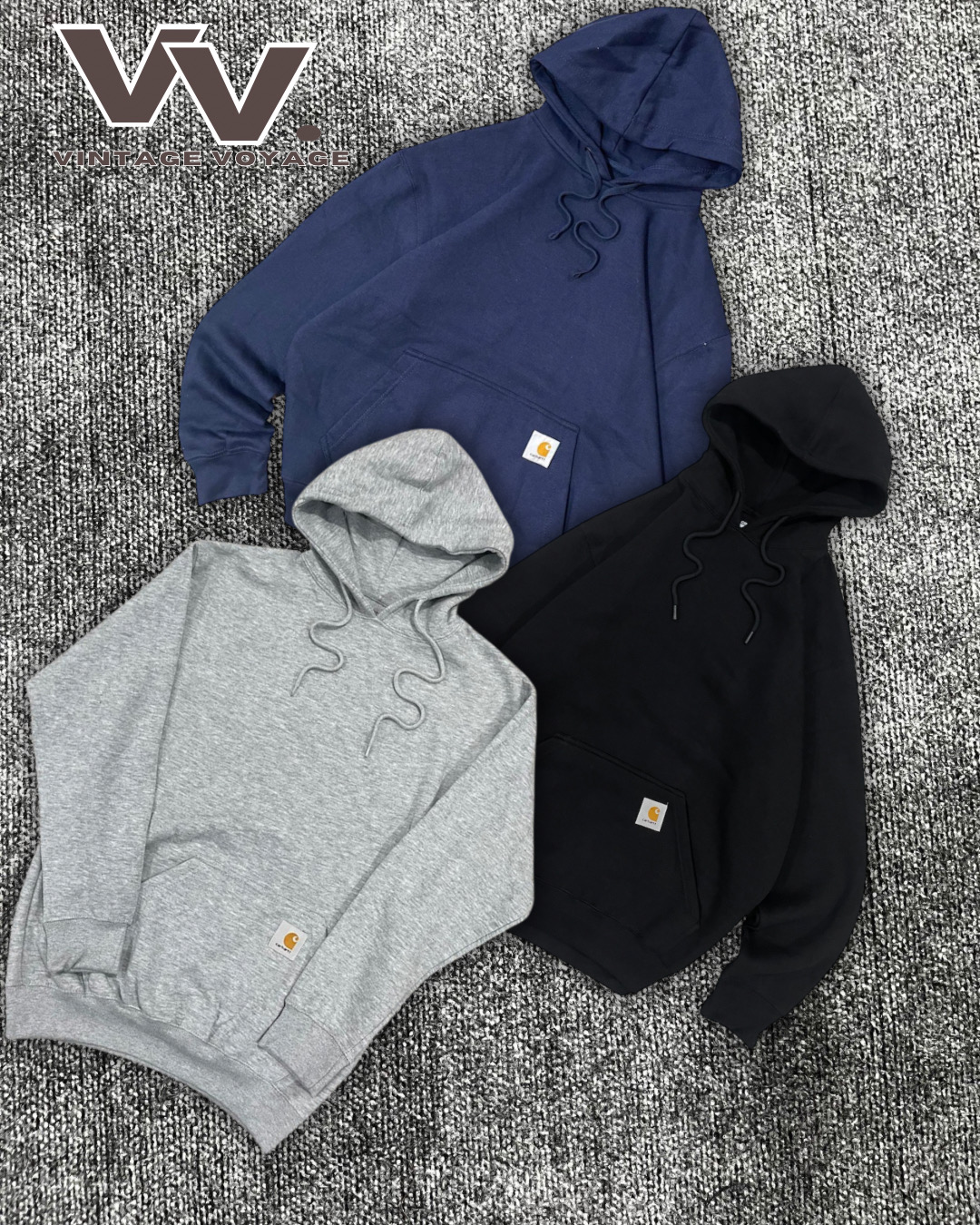 Carhartt reworked style mix colour pullover hoodies #8126