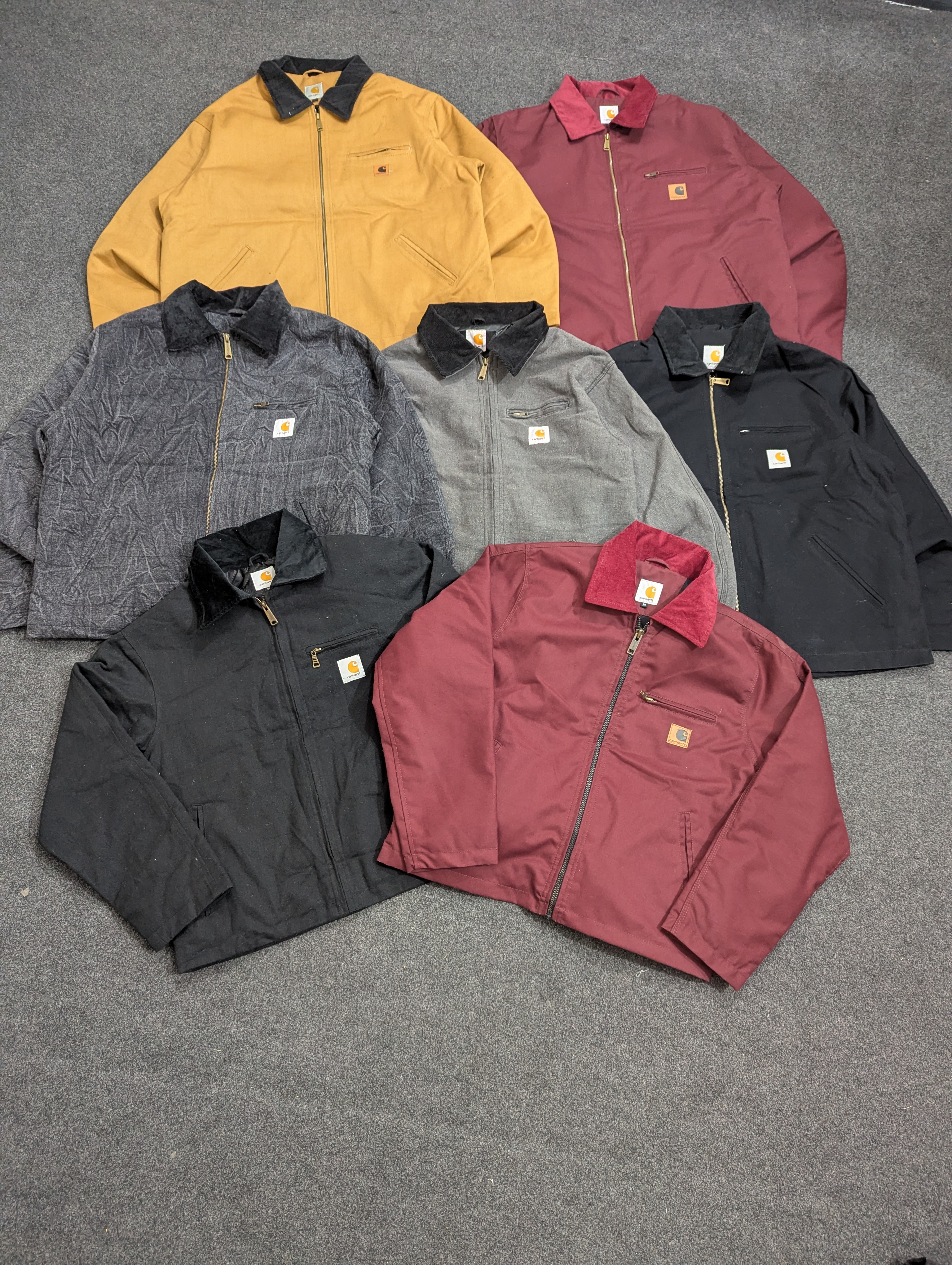 Carhartt Detroit Rework Style Jackets (8 pcs), (C-008)