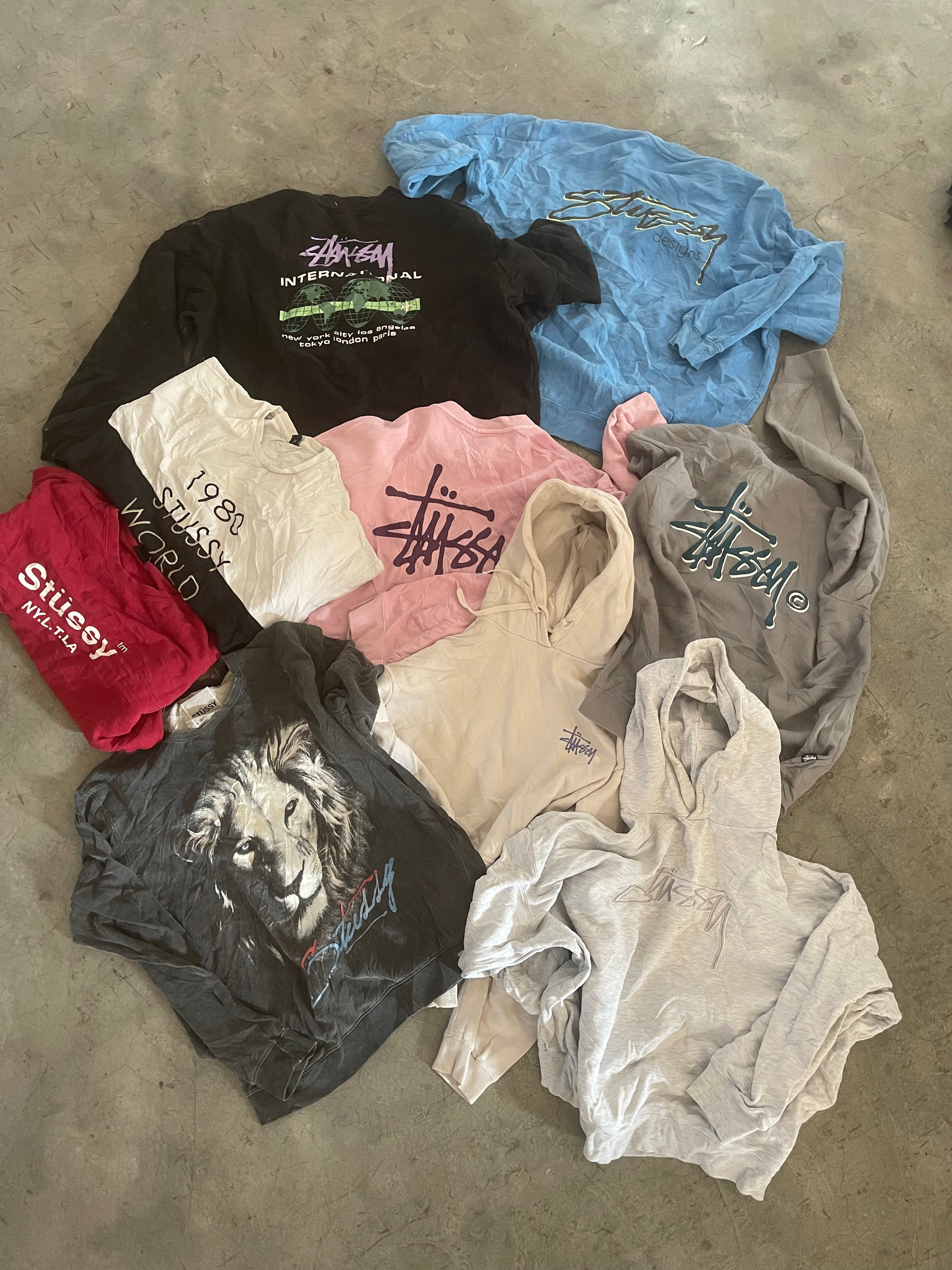 Felpe Stussy con logo