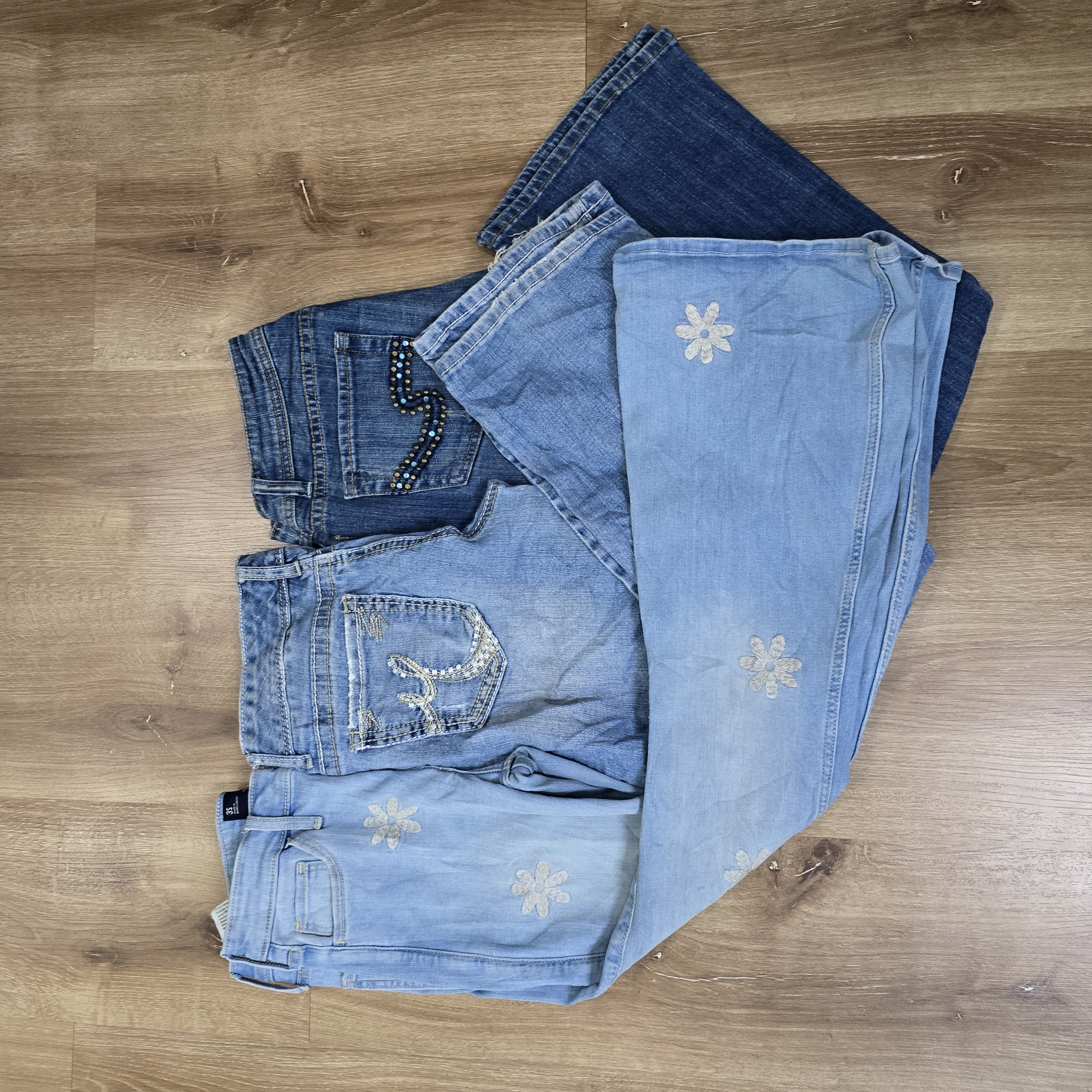 AV-0591 Y2K Style Flare Jeans