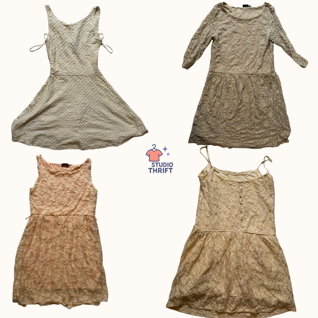 Soft Whisper Y2K Mini Dress(DR-049)