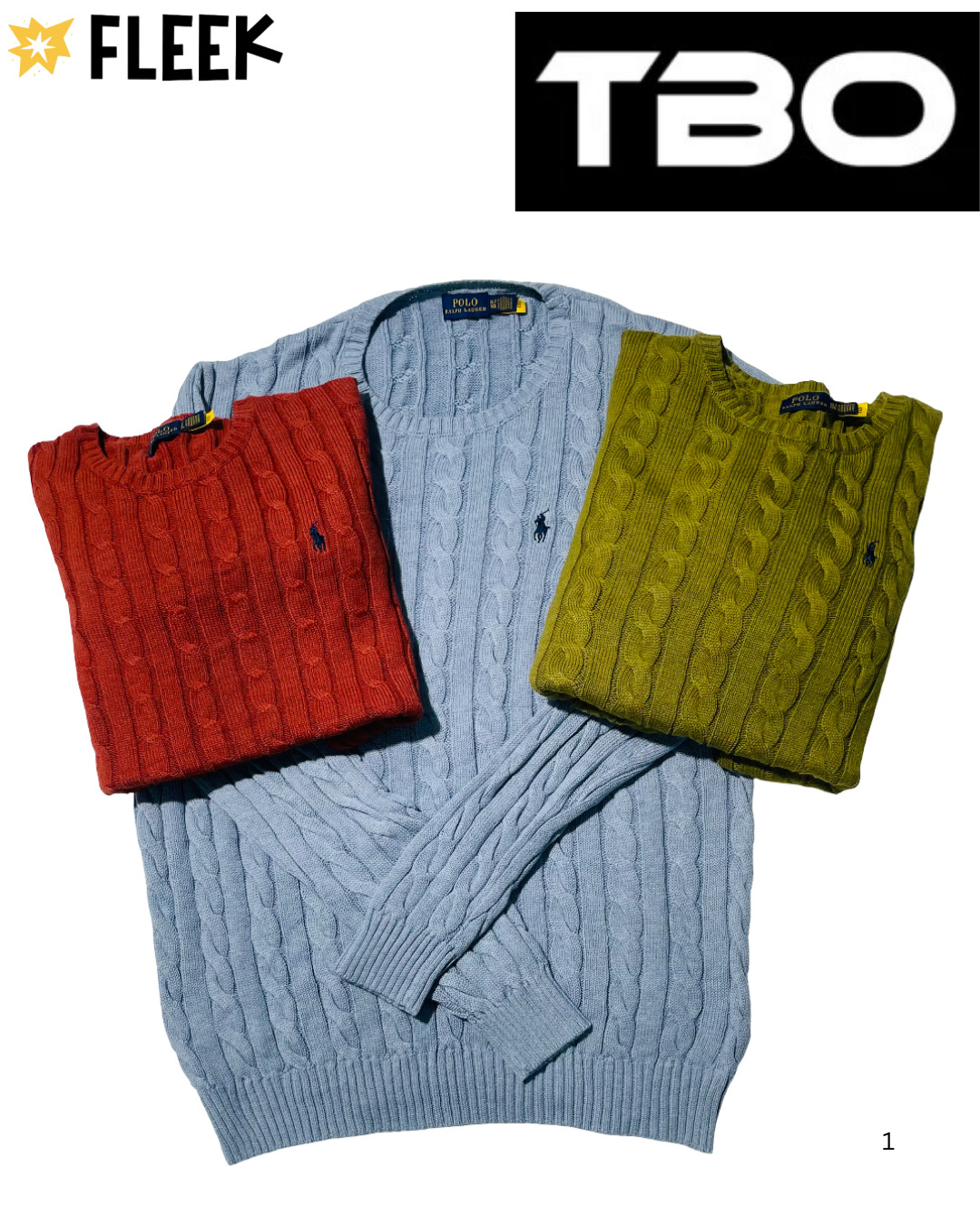 Polo Ralph Lauren cable kint sweater